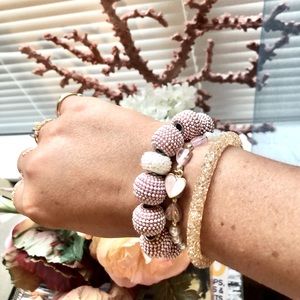 6” Pink Stretch Bracelet